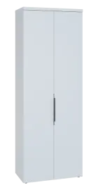 SIN 6 - 8D kancelářská skříň, 2-dveřová, 2170x800x400, bílá